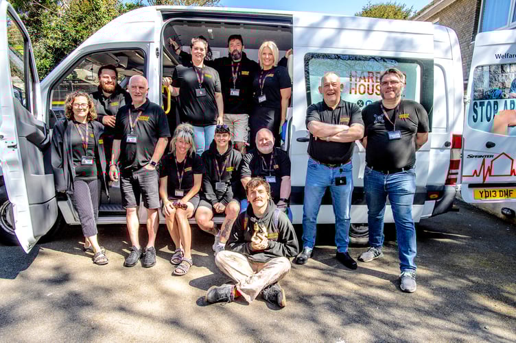 Harbour Housing has a bespoke outreach assessment vehicle in St Austell.