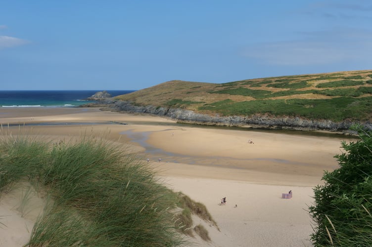 Crantock beach, Cornwall