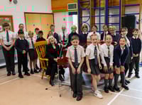 Top singer leads special workshop in primary school