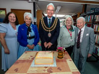 Library celebrates 65th anniversary with a party