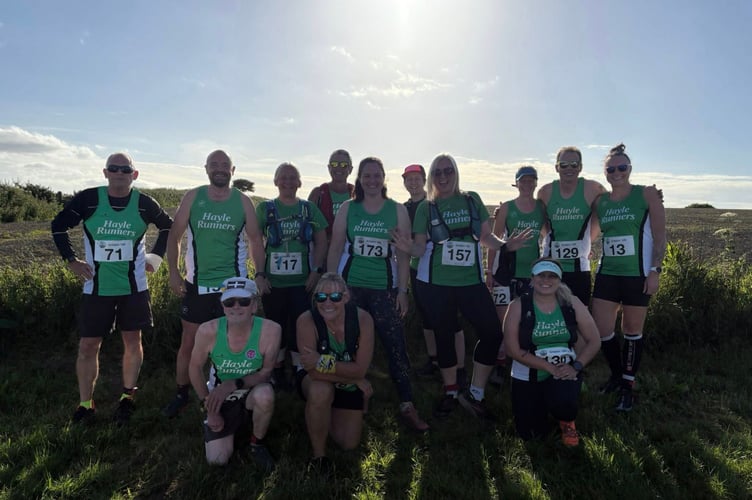Hayle Runners, Gribbin 10K.