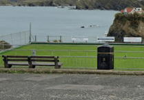 Popular seating area overlooking bay being enhanced