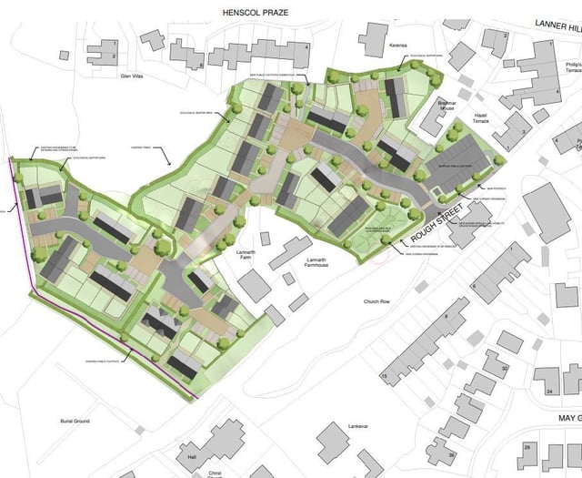Plan for over 40 affordable homes in Cornish village