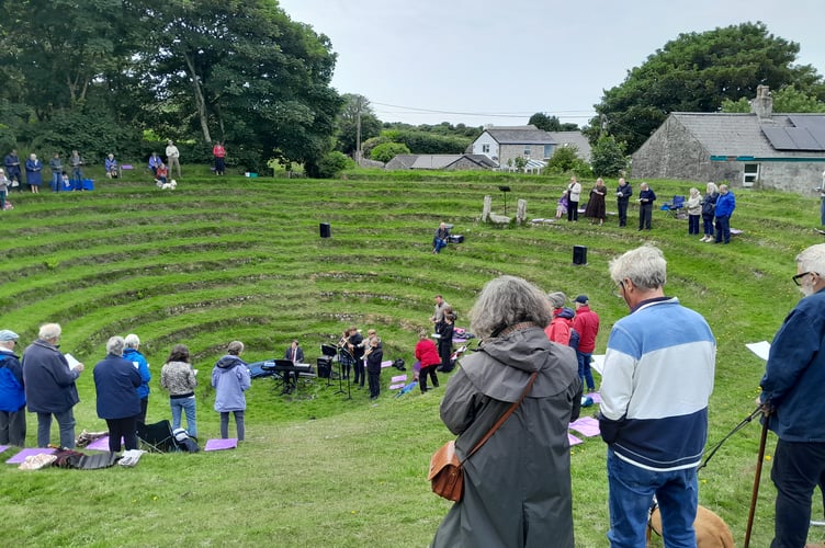 Pentecost at Gwennap Pit.