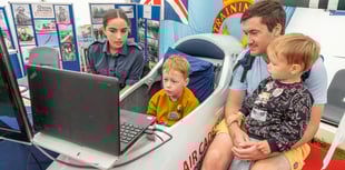 RAF St Mawgan flying high after winning award at Royal Cornwall Show