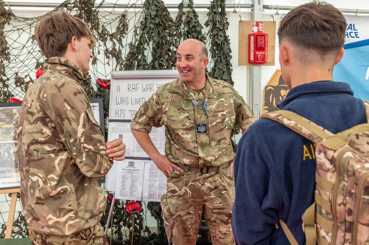 Despite a predictably unpredictable weather forecast, personnel from RAF St Mawgan proudly attended the Royal Cornwall Show at the Wadebridge Showground on Thursday 5th, Friday 6th and Saturday 7th June, engaging with thousands of visitors from across the region and won 2nd prize for best non-agricultural trade stand for their efforts!
Wing Commander Helen Simpson, Station Commander at RAF St Mawgan, highlighted the importance of the event, stating: "The Royal Cornwall Show is a fantastic opportunity for personnel from RAF St Mawgan to connect with the local community in which they live and serve âwhether that is engaging with school children, veterans, or the general public. It is an opportunity to share what we do, why we do it and why our role for Defence matters."
The RAF St Mawgan tent offered an immersive experience, featuring engineers, medics, survival equipment fitters, personnel from the regiment, reservists, recruiters, cadets and members from the model aircraft club. Visitors were able to gain firsthand insights into the diverse expertise and operations of RAF St Mawgan.
Adding to the excitement, the RAF Falcons, the militaryâs elite parachute display team, thrilled crowds with a spectacular jump into the Main Ring on Friday as the weather conditions improved, delivering an unforgettable performance.
RAF St Mawgan remains committed to strengthening its relationship with the local community, demonstrating the invaluable contributions its personnel make to national security and aviation excellence.