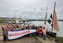 Community celebrates National Flagship Award for Cornish boat