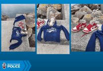 Appeal launched after unaccompanied clothing is found in Penzance
