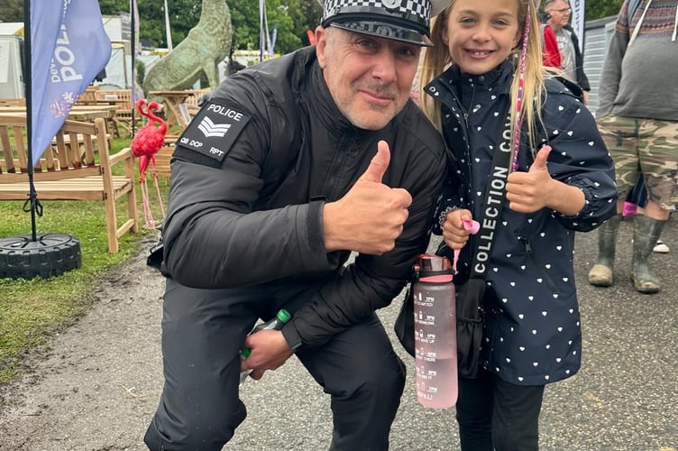 Devon & Cornwall Police officers at RCS.