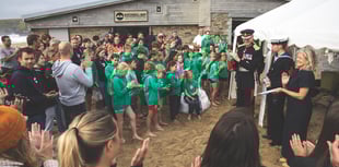 Surf life saving club presented King's Award for voluntary service