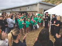 Surf life saving club presented King's Award for voluntary service