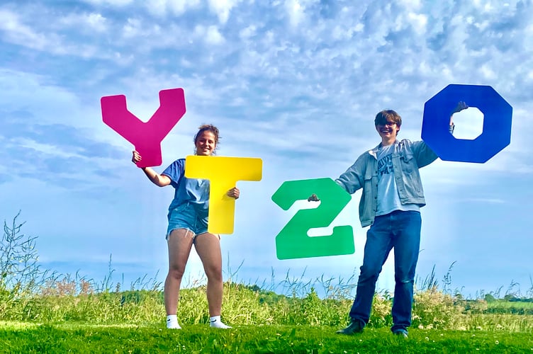 Young & Talented recipients Jonathan Waller and Lea Davoust-Zangari, recipients of the Young & Talented Cornwall - Spirit of Trevithick Award
