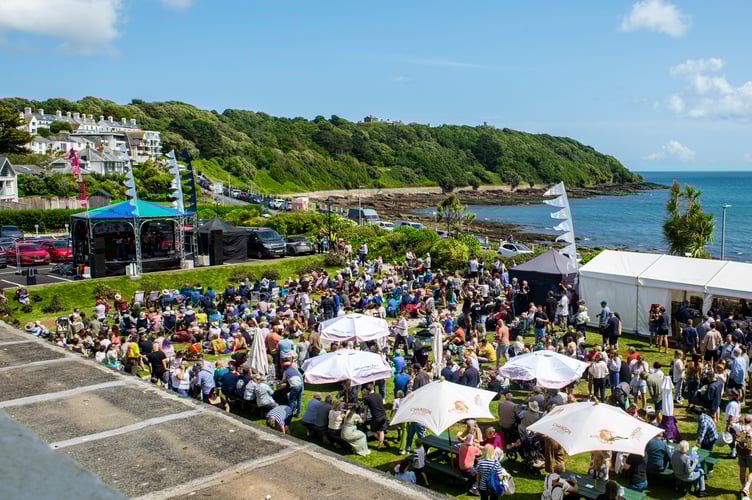 The Falmouth Main Stage - Credit AnTreth Photography.