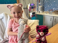 Skydiving 10,000ft to thank charities for enriching daughter's life