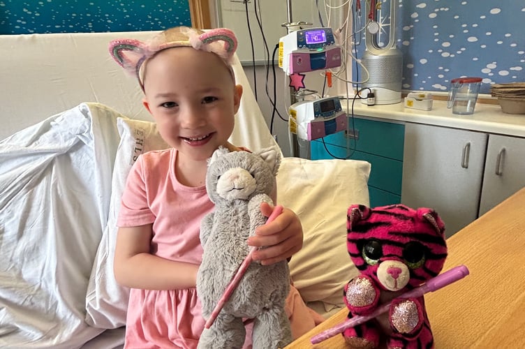daughter Darcy was diagnosed with Acute Lymphoblastic Leukaemia.