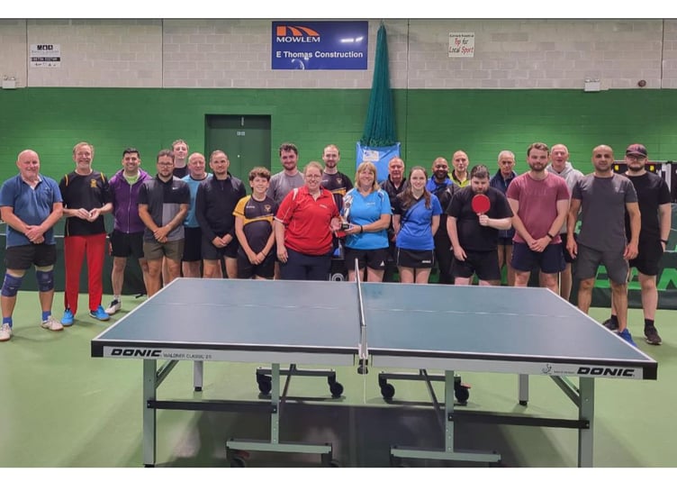 Kernow Cup table tennis.