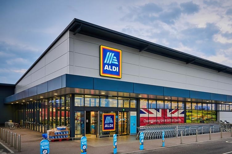 Aldi store.