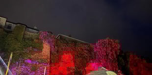 New initiative sees harbour illuminated with cliff lighting