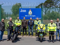 RAF St Mawgan geared up to stage motorbike safety course 