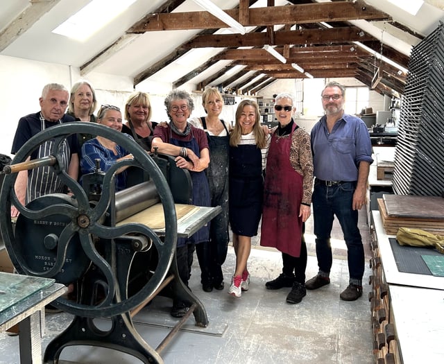 Print workshop to welcome visitors during St Ives festival