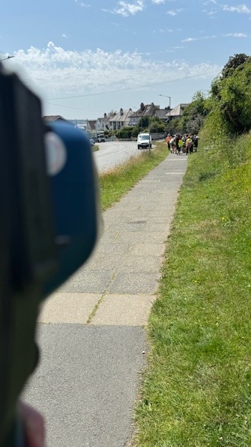Members of the Devon and Cornwall Road Safety team were out on the streets of Liskeard monitoring the speed of motorists