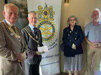 Rotary supports mayor’s charities with golfing day