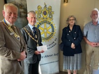 Rotary supports mayor’s charities with golfing day