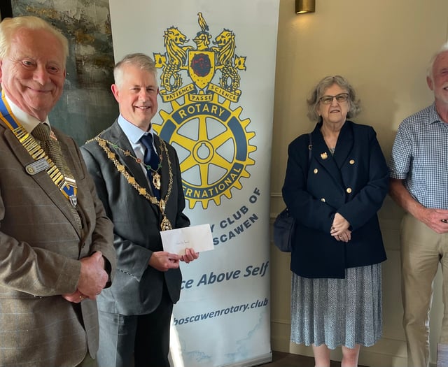 Rotary supports mayor’s charities with golfing day