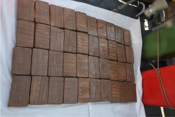 Cocaine seized.