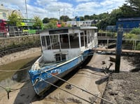 Derelict paddle steamer to finally be removed 
