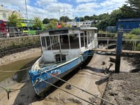 Derelict paddle steamer to finally be removed 