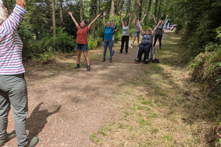Qigong sessions led by Ninja Granny proved incredibly popular
