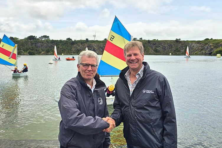 Martin Barlow left and James Staughton right.