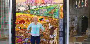 Spectacular display of textile art to arrive at Cathedral