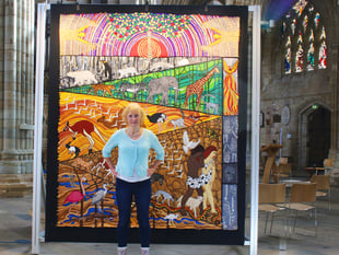 Spectacular display of textile art to arrive at Cathedral
