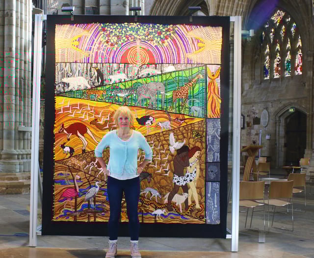 Spectacular display of textile art to arrive at Cathedral