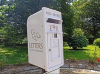 Memorial gardens install postbox for letters to lost loved ones