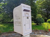 Memorial gardens install postbox for letters to lost loved ones
