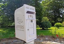 Memorial gardens install special postbox for letters to lost loved ones