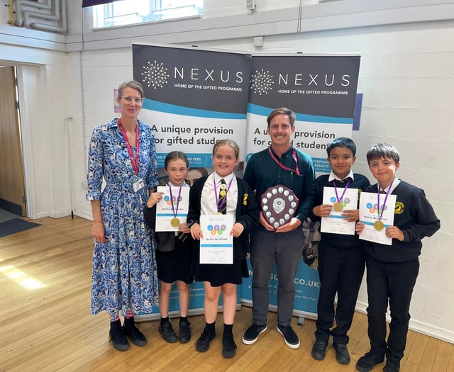 Things added up nicely for students competing in maths competition