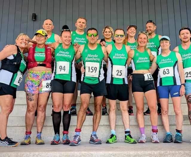 Hayle Runners tackle challenging 10k trail