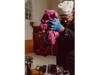 Cornwall entrepreneur uses food waste to dye organic clothing range