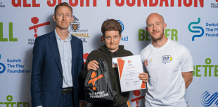 Cornish badminton star wins three gold medals at regional competition