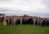 Students celebrate their prom in style