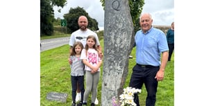 New heritage monument unveiled beside main road