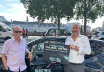 MP joins Westminster ride along to challenge electric vehicle misinformation