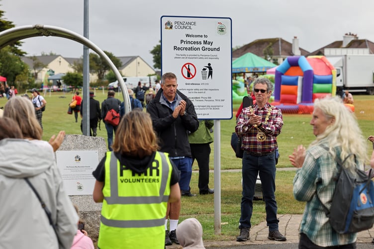 The Melville Durrant Memorial and Community Day held at Princess May Recreation Ground on Sunday 6 July. Photo by Penzance Council