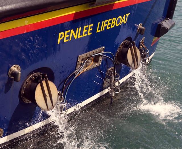 Penlee lifeboat volunteers assist diver showing signs of 'the bends'