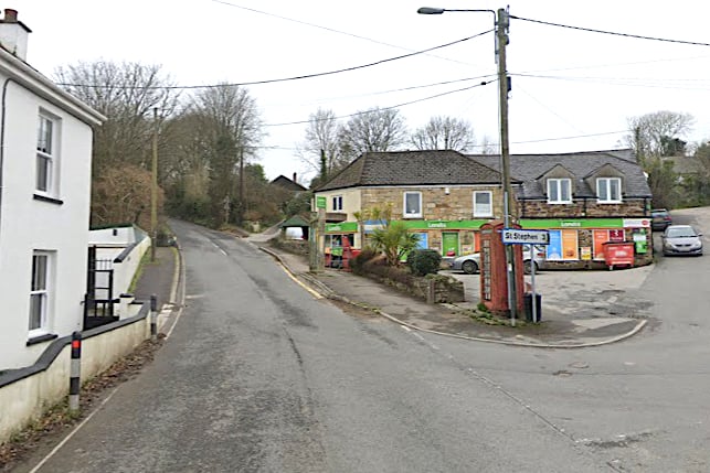 Police have been conducting enquiries in the village of Sticker near St Austell. (Picture: Google)