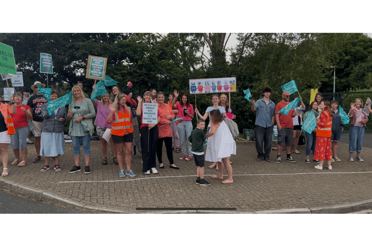 St Francis C of E Primary School Strike.